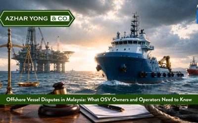 Offshore Vessel Disputes in Malaysia: What OSV Owners and Operators Need to Know