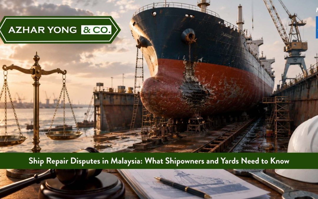 Ship Repair Disputes in Malaysia: What Shipowners and Yards Need to Know