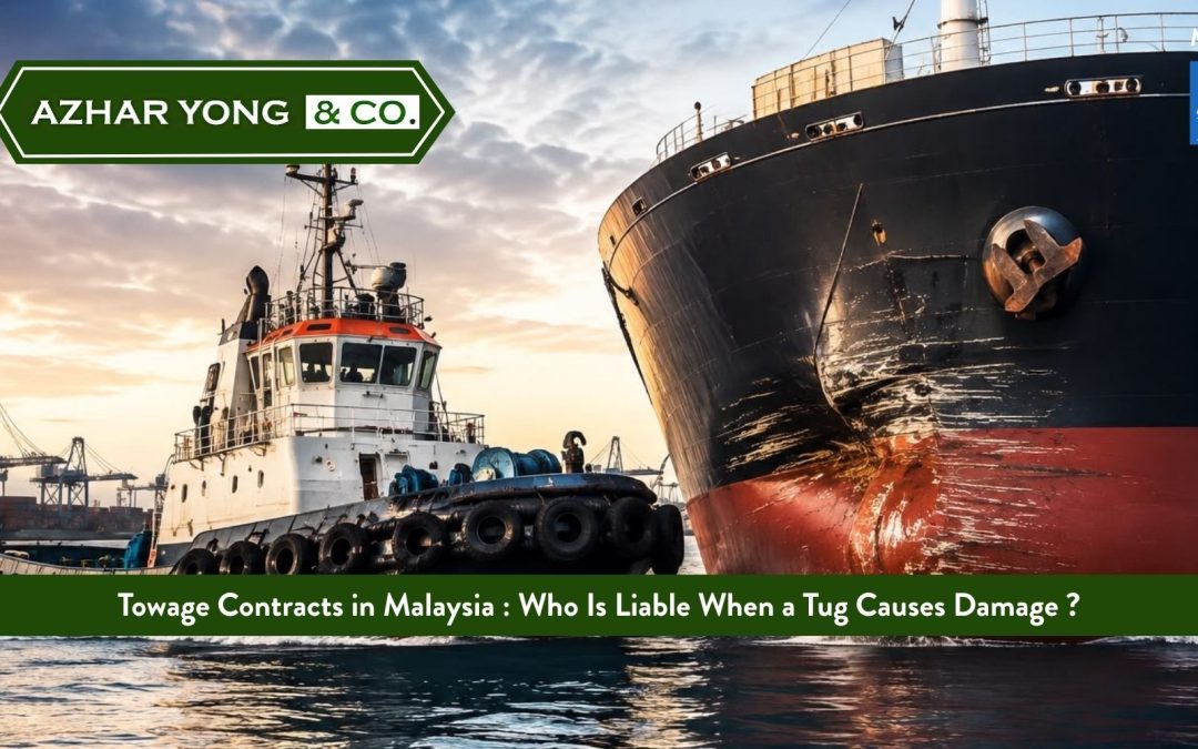 Towage Contracts in Malaysia: Who Is Liable When a Tug Causes Damage?