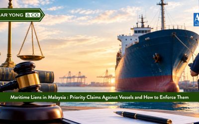 Maritime Liens in Malaysia: Priority Claims Against Vessels and How to Enforce Them